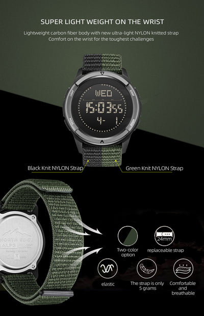 Reloj Inteligente Deportivo con Podómetro y Brújula - Image 8