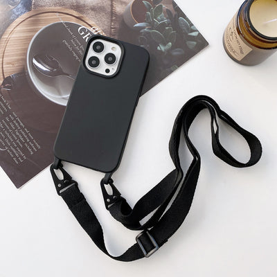 Funda Crossbody con Cordón de Silicona Líquida para Celular - Image 16