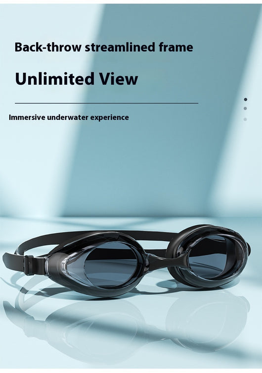 Gafas de Natación HD Anti-Empaño con Gorro - Marco Grande Impermeable - Image 22