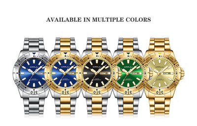 Reloj de Negocios para Hombre con Esfera Grande, Resistente al Agua y Doble Calendario - Image 14