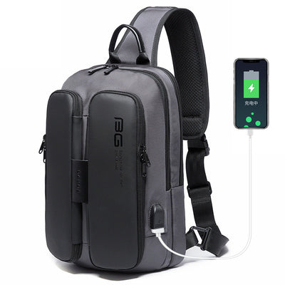 Bolso Bandolera Coreano para Hombre de Un Hombro - Image 9