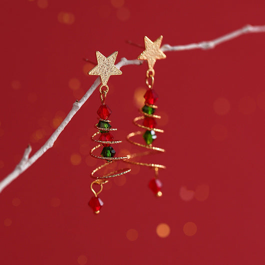 Aretes Estrella Navideña - Image 6