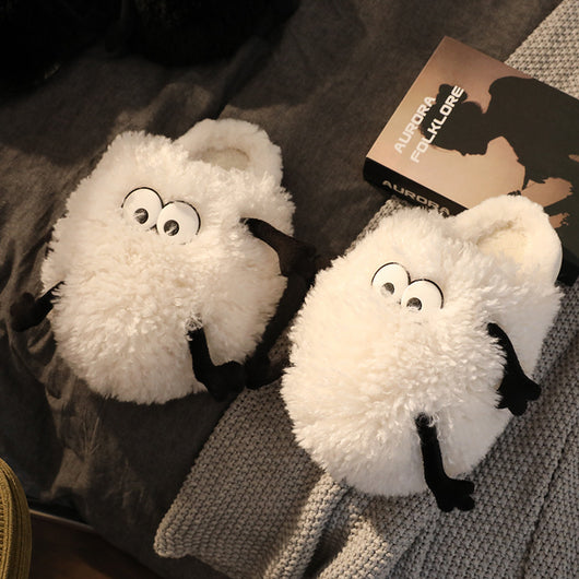 Pantuflas de Algodón para Mujer con Diseño Creativo