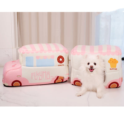 Casa Nido Peluche Interactiva para Perros Pequeños - Cuatro Estaciones - Image 10