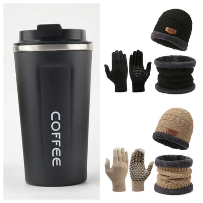 Conjunto Invernal 3 en 1: Bufanda, Guantes y Gorro de Lana Térmica - Image 20