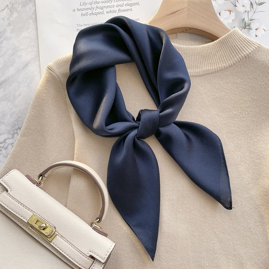 Pañuelo de Seda Elegante Retro para Primavera y Otoño - Image 8