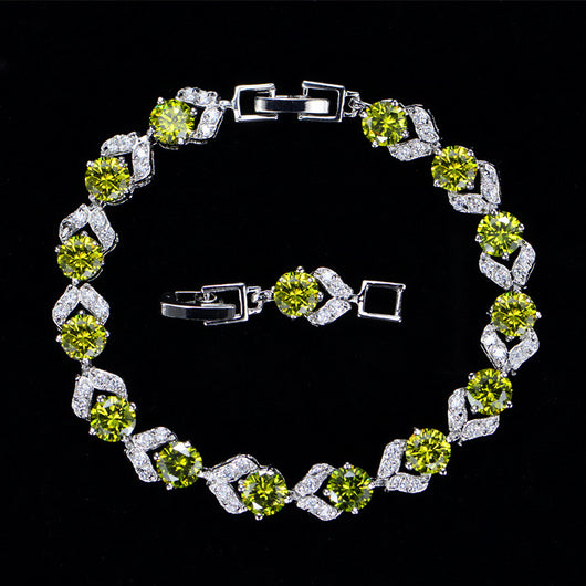 Pulsera de Circonia Cúbica AAA con Diamantes - Brillo Cristal Blanco Eterno - Image 10
