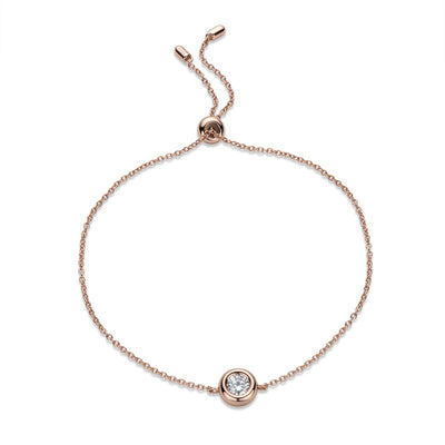 Pulsera de Plata 925 Estilo Ins con Diamantes - Diseño Minimalista y Elegante - Image 3
