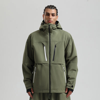 Abrigo de Esquí Acolchado Transpirable Impermeable - Image 8