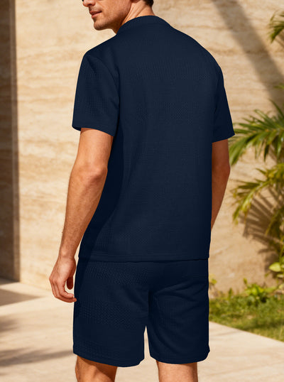 Conjunto Deportivo Hombre Jacquard Suelta Comodidad Total - Image 29