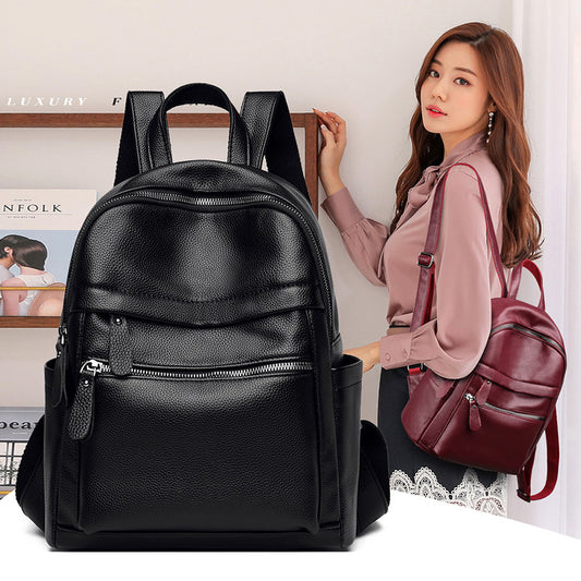 Mochila Escolar Casual de Gran Capacidad Estilo Coreano para Mujer