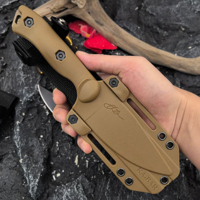 Cuchillo de Supervivencia Wilderness BK18-BK19 - Hoja Recta para Campismo y Pesca - Image 10