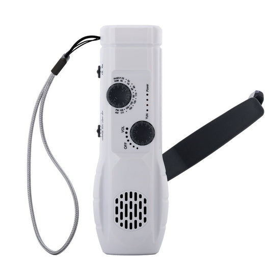 Linterna de Emergencia Multifunción con Radio, Cargador y Manivela Manual - Image 3