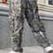 Pantalón de Talla Grande para Hombre con Estampado Escocés y Cintura Ajustable