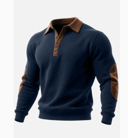Sudadera Tipo Hoodie con Cierre de Medio Zip y Estampado 3D Étnico para Hombre - Image 6