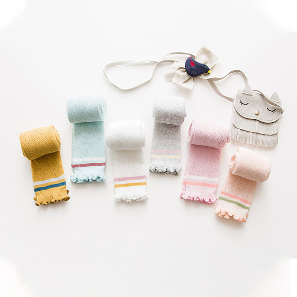Leggings Finos de Primavera y Verano para Niñas - Medias Cómodas y Adorables