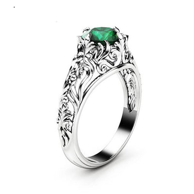 Anillo de Dama con Circonita Esmeralda - Image 9