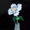 Florero de Cristal Tulipán Azul y Blanco - Porcelana Artesanal