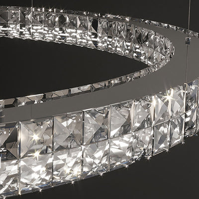 Lámpara de Araña LED Cristal Lujo Moderno Minimalista - Image 6