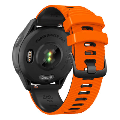 Correa de Silicona Bicolor con Efecto Agua para Reloj Inteligente 22mm - Image 5
