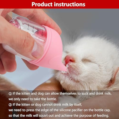 Biberones para Cachorros y Gatitos - Alimentación Segura para Mascotas Recién Nacidas - Image 6