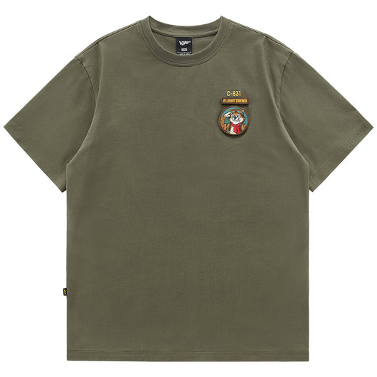 Camiseta Vintage con Bordados para Hombre - Image 9