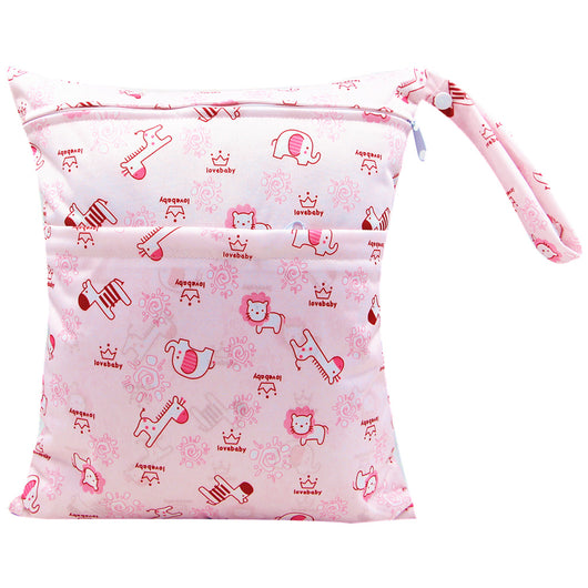 Bolsa de Pañales Impermeable con Doble Cierre 30x36cm - Image 10