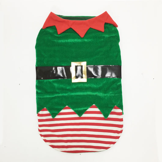 Disfraz Navideño Elfo Verde para Mascotas - Ropa Festiva para Perros - Image 16