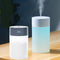 Humidificador USB con Lámpara de Luz Nocturna Multicolor y Purificador de Aire Silencioso