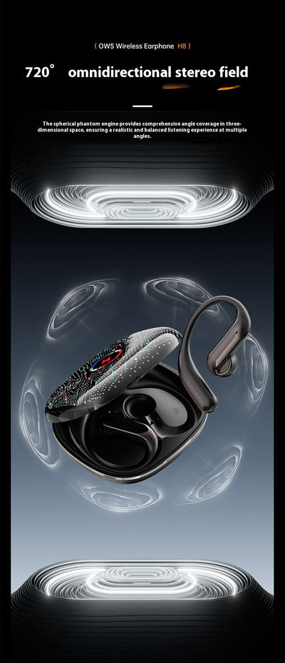 Auriculares Deportivos Bluetooth H8 Starry Sky - Abiertos sin Cable - Image 12