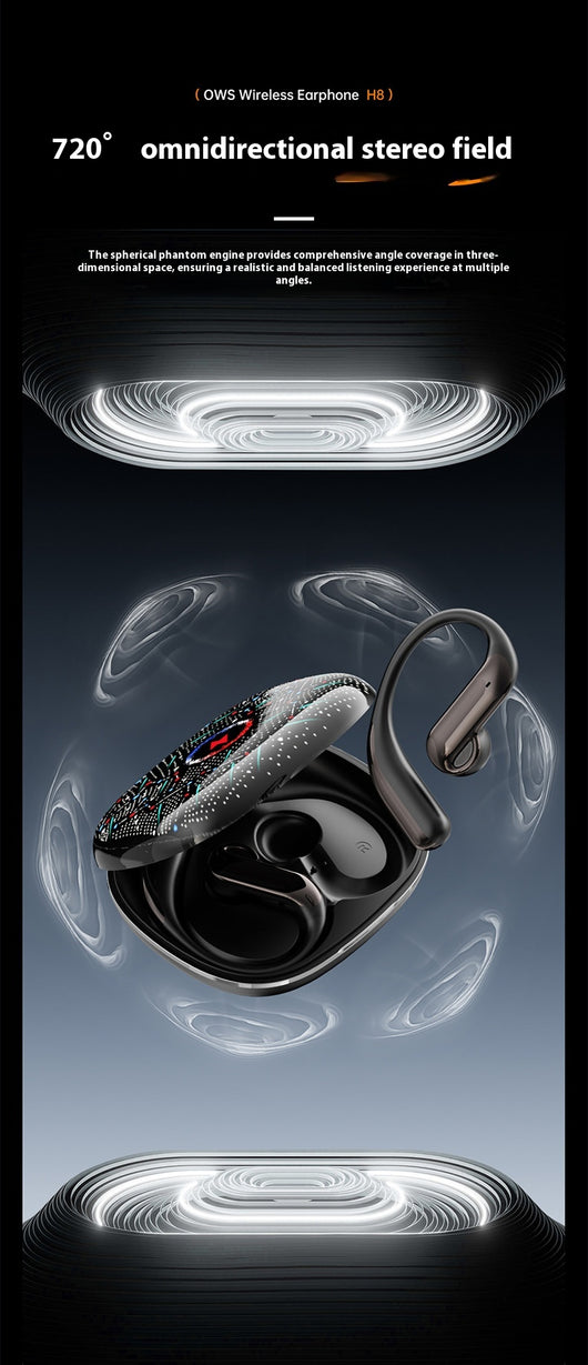 Auriculares Deportivos Bluetooth H8 Starry Sky - Abiertos sin Cable - Image 12