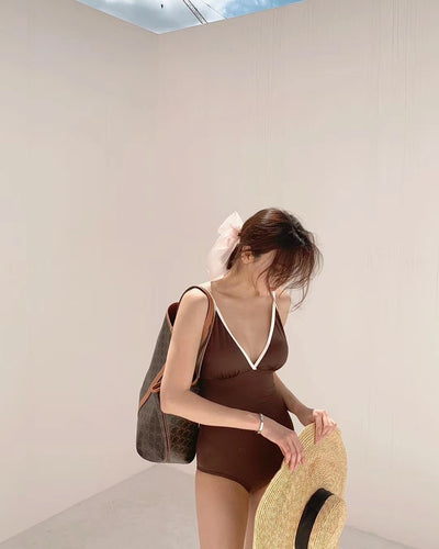 Bikini Espalda Descubierta Estilo Japonés y Coreano para Termas - Image 7