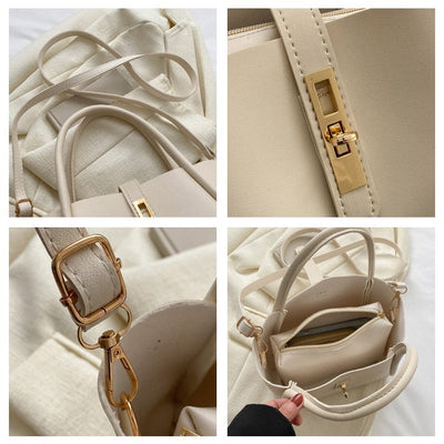 Bolsa Bucket Casual para Mujer - Portátil y Versátil - Image 13