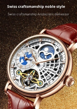 Reloj Mecánico Automático para Hombre con Diseño de Estrella Hueca - Image 13