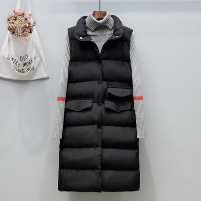 Chaleco de Algodón Ajustado para Mujer - Diseño Clásico Liso - Image 8