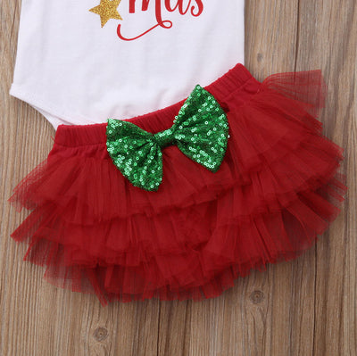 Conjunto Navideño Infantil de Tres Piezas - Image 4