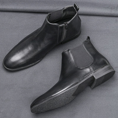 Botas Chelsea Talla Grande para Hombre - Diseño Clásico en Madera Natural - Image 2