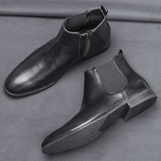 Botas Chelsea Talla Grande para Hombre - Diseño Clásico en Madera Natural - Image 2