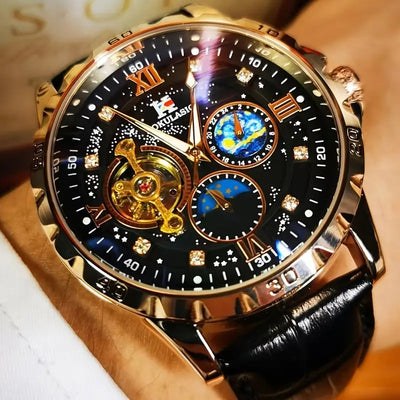 Reloj Mecánico Automático de Gran Esfera Hueca