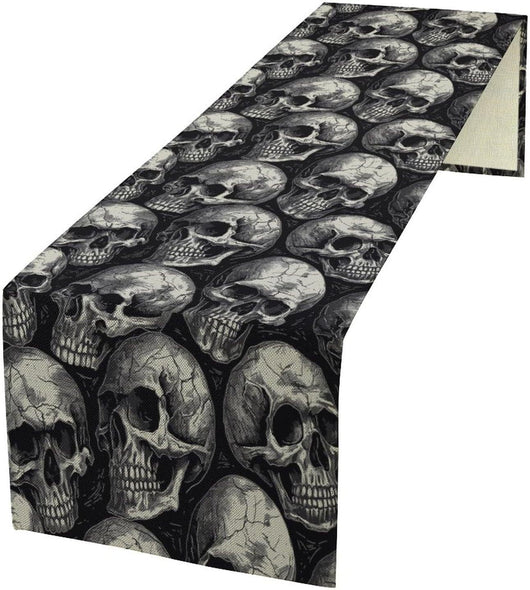 Camino de Mesa de Lino con Diseños de Halloween - Image 15