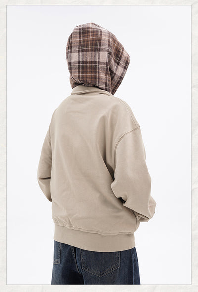 Sudadera con Capucha de Franela a Cuadros para Mujer - Image 18