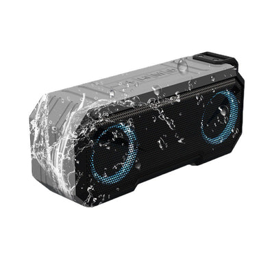 Parlante Inalámbrico Impermeable Luminoso con Batería Integrada y Sonido Dual - Image 8
