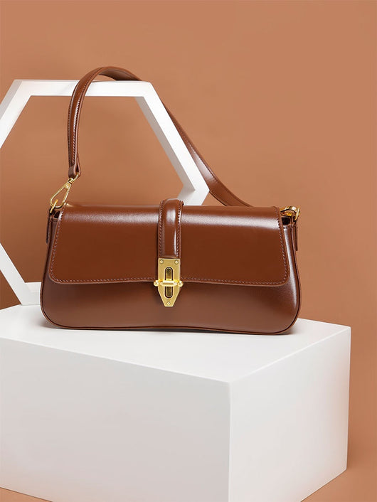 Bolso Bandolera de Cuero con Textura Salvaje para Mujer - Image 10
