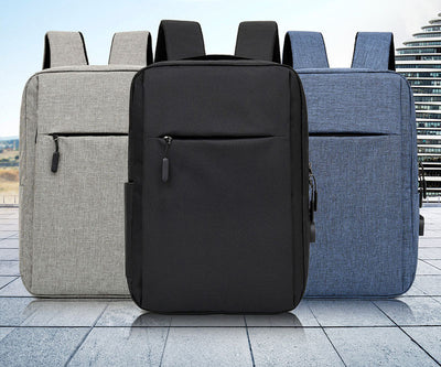 Mochila Ejecutiva para Laptop con Puerto USB - Bolsa de Negocios para Hombre - Image 16