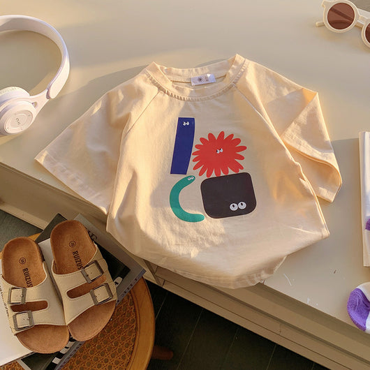 Playera Infantil Estampada con Diseños de Dibujos Animados - Image 7