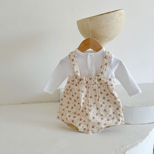 Overol Infantil de Mezclilla Suave Lavada Estilo Otoño - Image 5