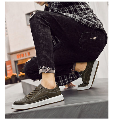Tenis Casuales de Cuero para Hombre - Diseño Minimalista - Image 17