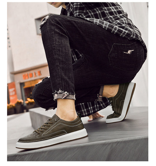 Tenis Casuales de Cuero para Hombre - Diseño Minimalista - Image 17