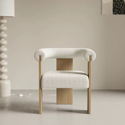 Silla Minimalista con Respaldo Creativo Estilo Francés - Image 4