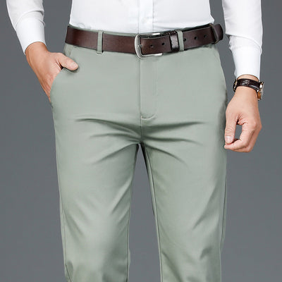 Pantalones Rectos Cómodos para Hombre Maduro - Image 5